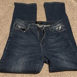 Judy Blue Dark Wash Straight Leg Jeans